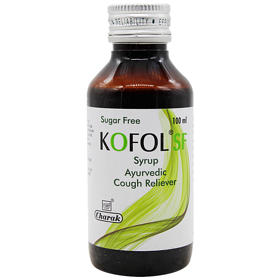 Charak Kofol Sugar Free Syrup - A Natural Remedy To Relieve Cough