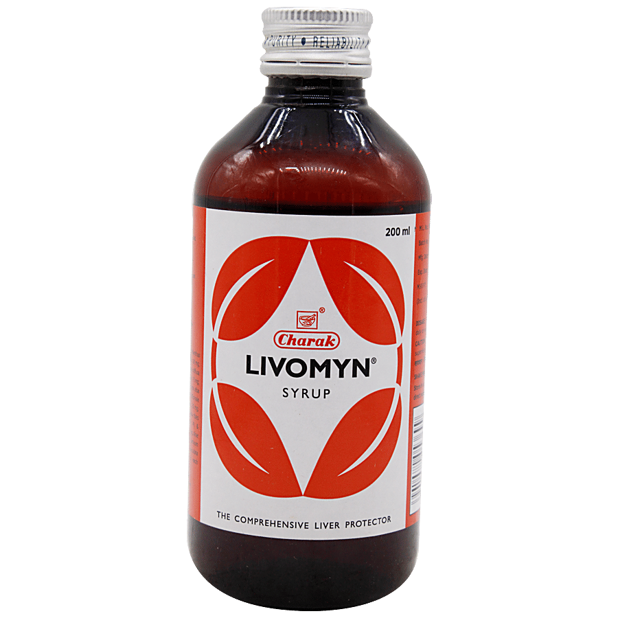 Charak LIVOMYN Syrup - The Hepatoprotector