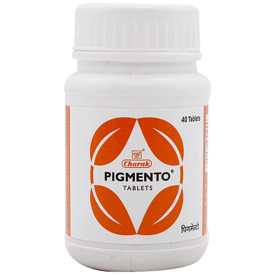 Charak PIGMENTO Tablets - A Natural Therapy For Vitiligo