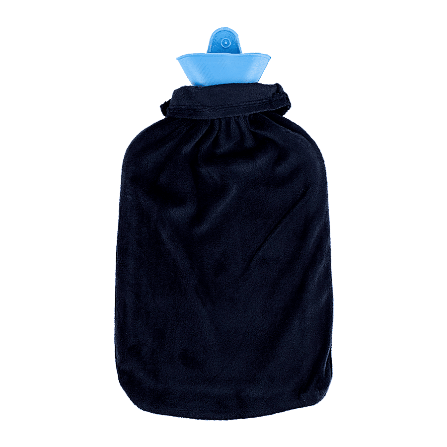 DP Premium Classic Rubber Hot/ Cold Water Bag With Soft Fleece / Velvet Cover