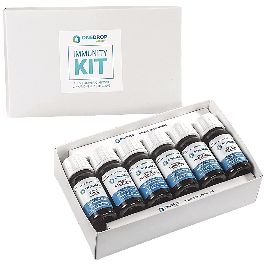 DURMERIC Onedrop Immunity Kit Herbal Drops - Tulsi