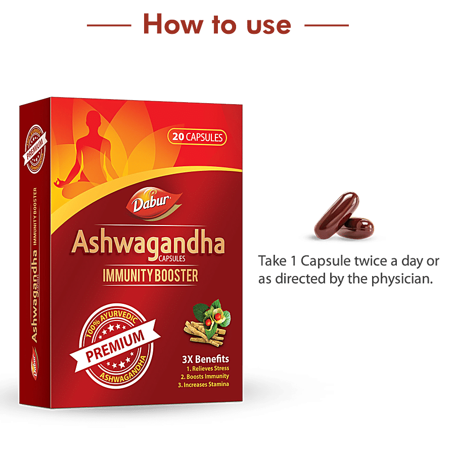 Dabur Dabur Ashwagandha Capsules