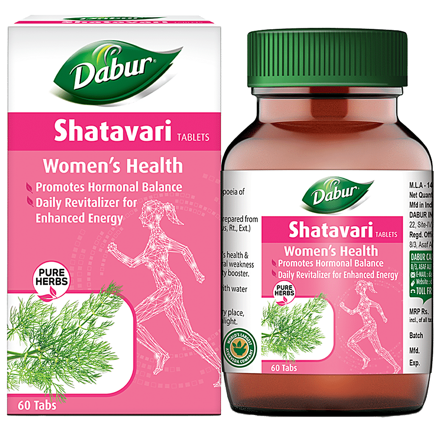 Dabur Pure Herbs Shatavari Tablets -  Women's Health