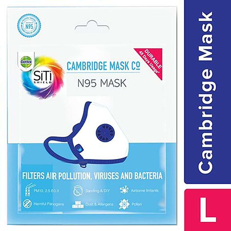 Dettol Sitishield Cambridge N95 Mask - Large