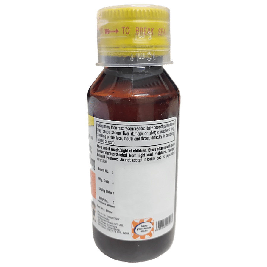 Dr. Morepen Fever-X Syrup For Kids - Mix Fruit Flavour