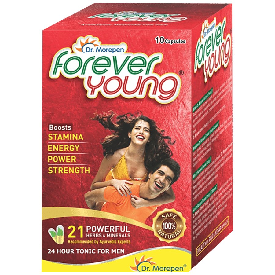 Dr. Morepen Forever Young - Ayurvedic Shilajit Gold Capsules