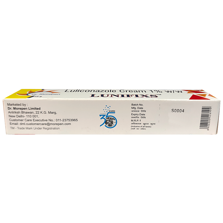 Dr. Morepen Lunifixs Anti Fungal Infection Cream