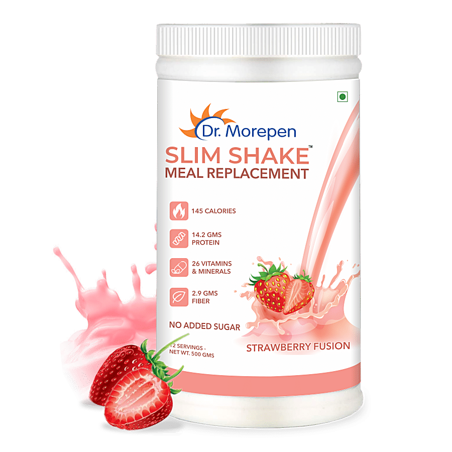 Dr. Morepen Meal Replacement Slim Shake - Protein Powder For Weight Management