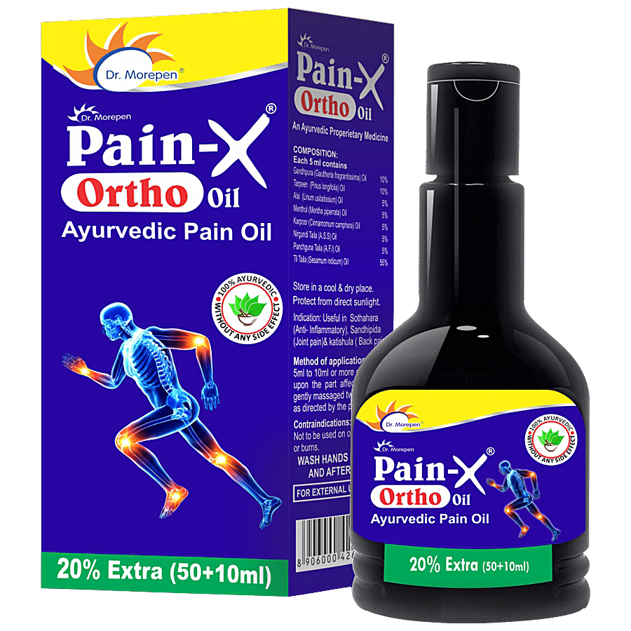 Dr. Morepen Pain-X Ortho Oil - Ayurvedic Pain Oil