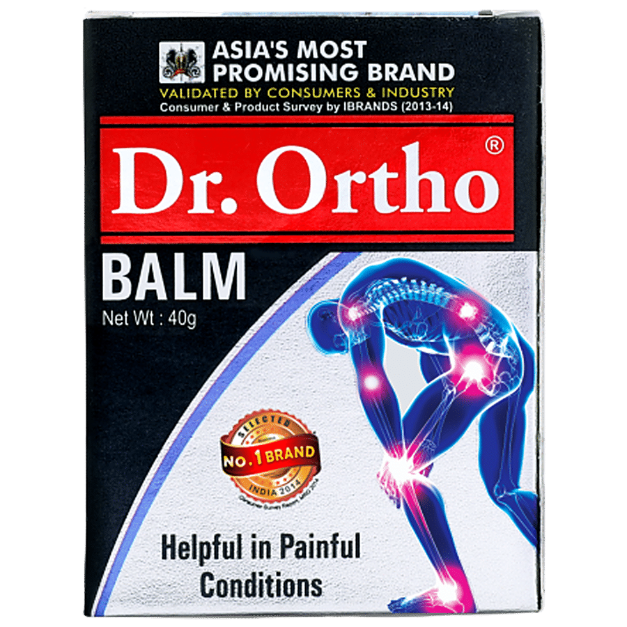 Dr. Ortho Ayurvedic Balm - Herbal Extract