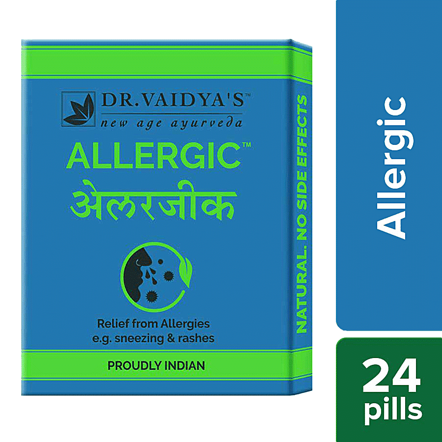 Dr. Vaidyas Allergic Pills - Relief From Allergies