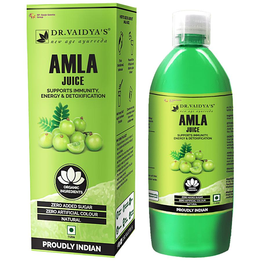 Dr. Vaidyas Amla Juice - Supports Immunity