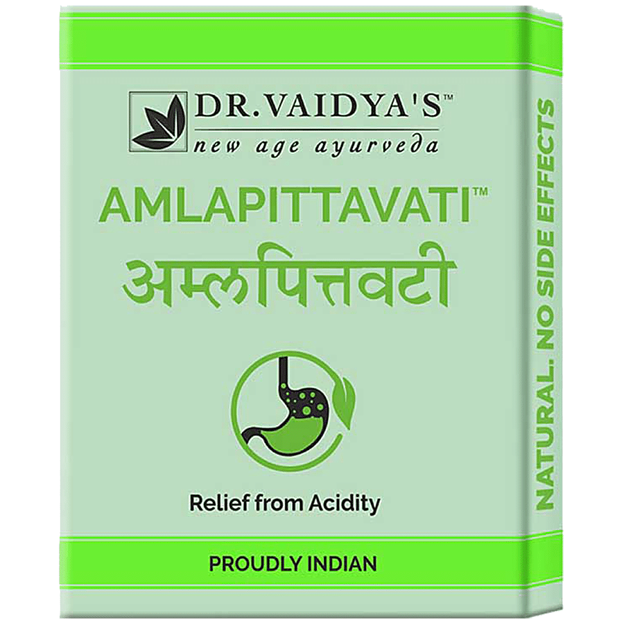 Dr. Vaidyas Amlapittavati Pills - Relief From Acidity