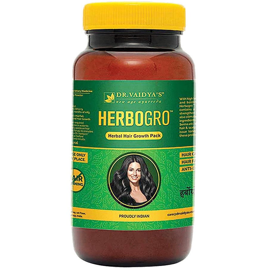 Dr. Vaidyas Herbogro - Herbal Hair Growth and Anti-Hairfall