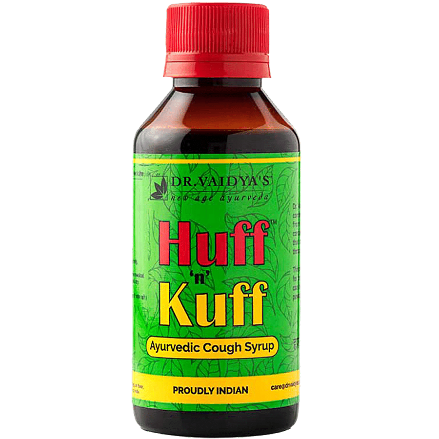 Dr. Vaidyas Huff N Kuff Syrup