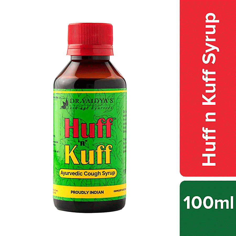 Dr. Vaidyas Huff N Kuff Syrup