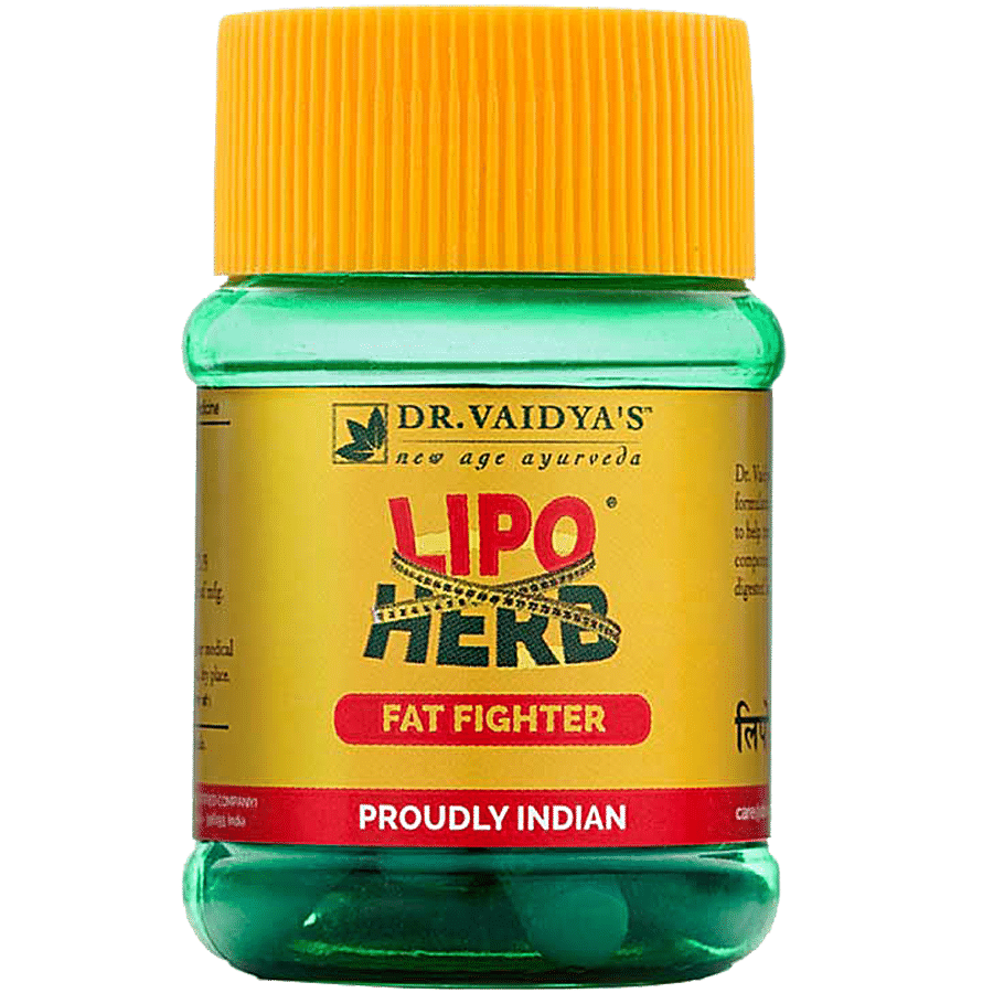 Dr. Vaidyas Lipo Herb Capsules - Fat Fighter