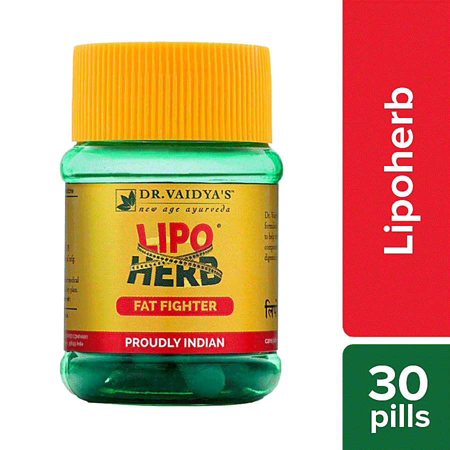 Dr. Vaidyas Lipo Herb Capsules - Fat Fighter