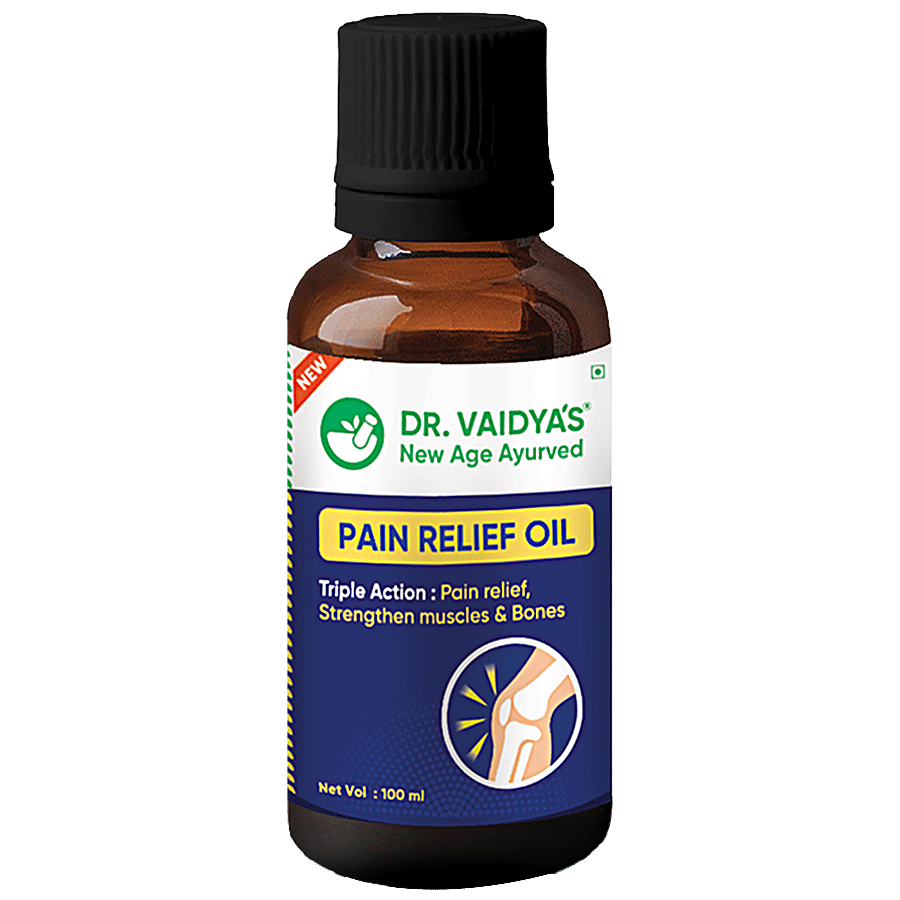 Dr. Vaidyas Pain Relief Oil - Triple Action Formula