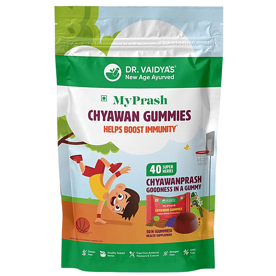 Dr.Vaidya's My Prash Chyawan Gummies - Boosts Immunity