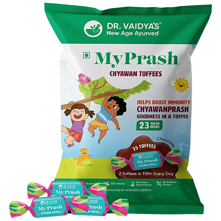 Dr.Vaidya's My Prash Chyawan Toffees - 23 Super Herbs