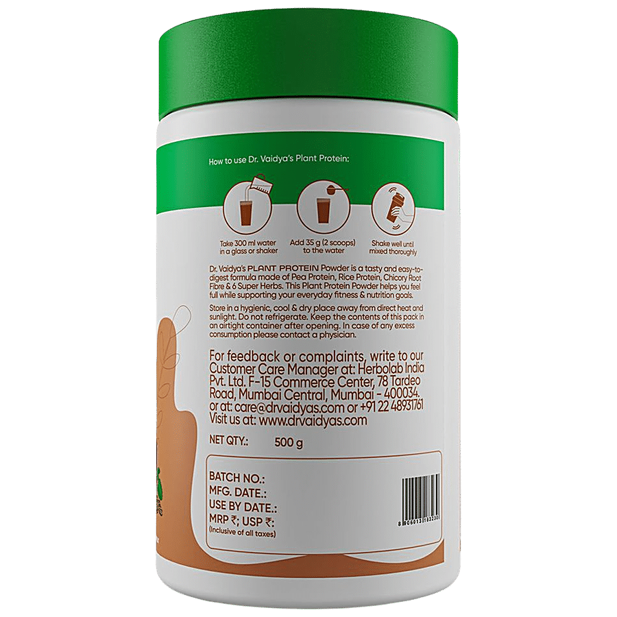 Dr.Vaidya's Plant Protein Isolate - Builds Immunity