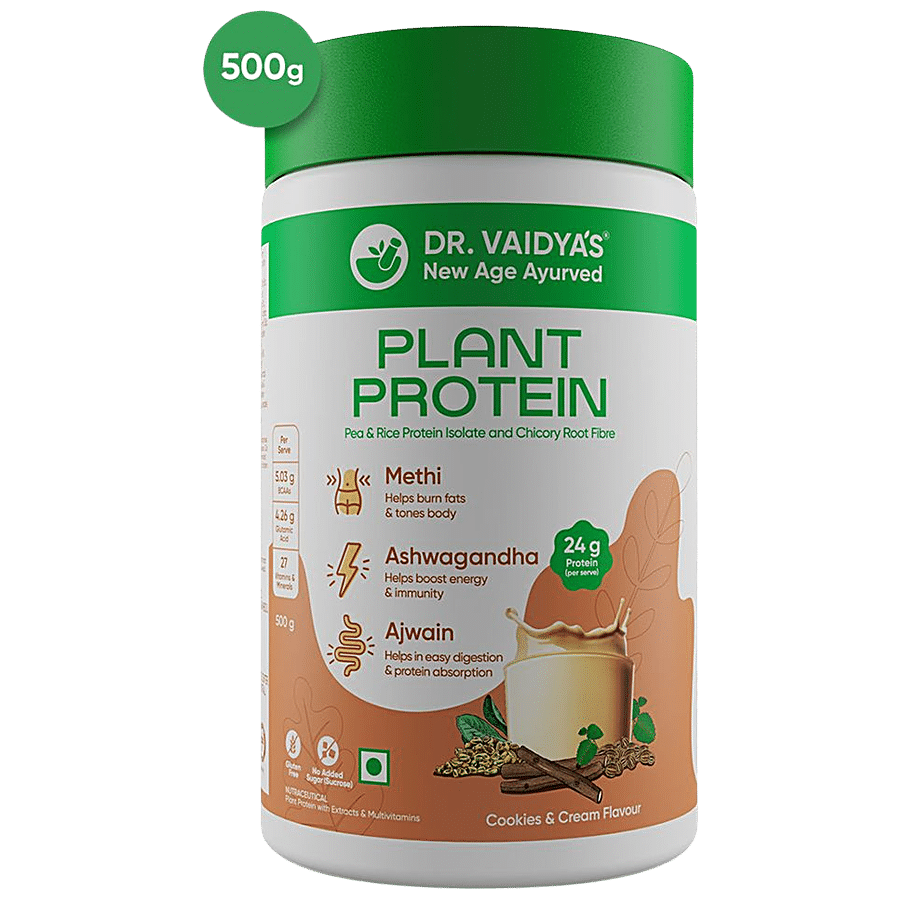 Dr.Vaidya's Plant Protein Isolate - Builds Immunity