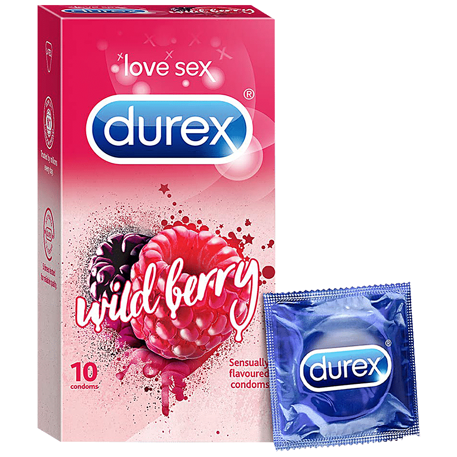 Durex Wildberry Flavoured Condoms