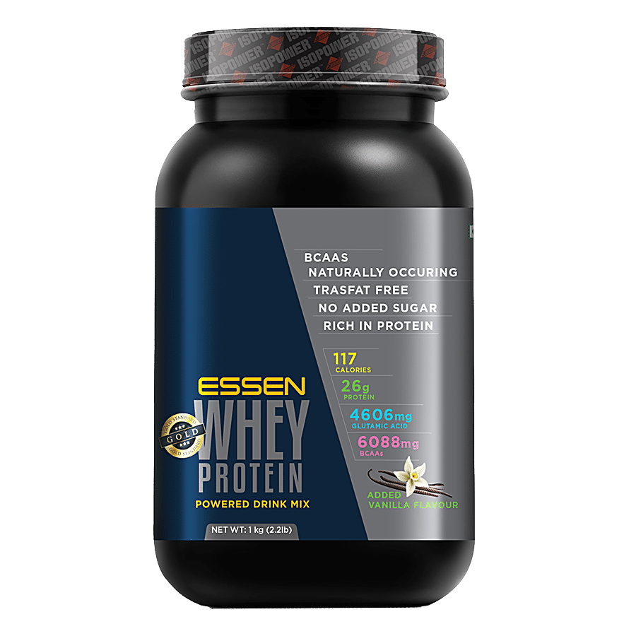 ESSEN  Whey Protein Concentrate Powdered Drink Mix - Added Vanilla Flavour