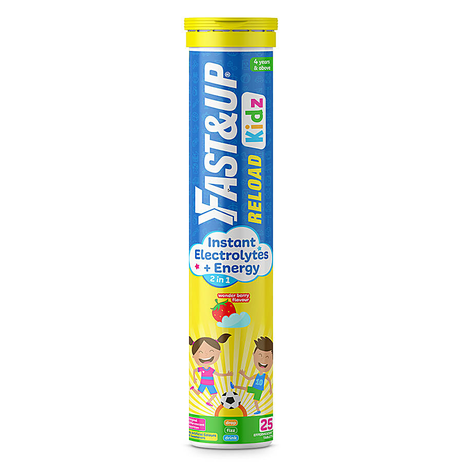 Fast&Up Reload Kidz Effervescent Tablets - Electrolytes + Energy