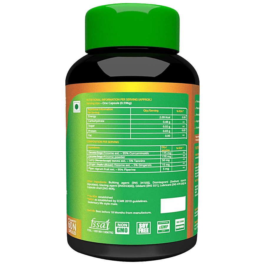 Fitspire Fit Curcumin Capsule - Immunity Booster