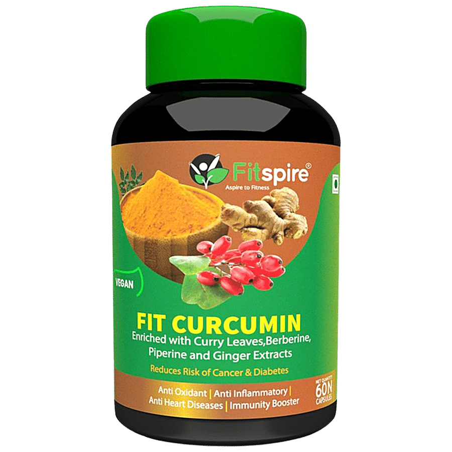 Fitspire Fit Curcumin Capsule - Immunity Booster