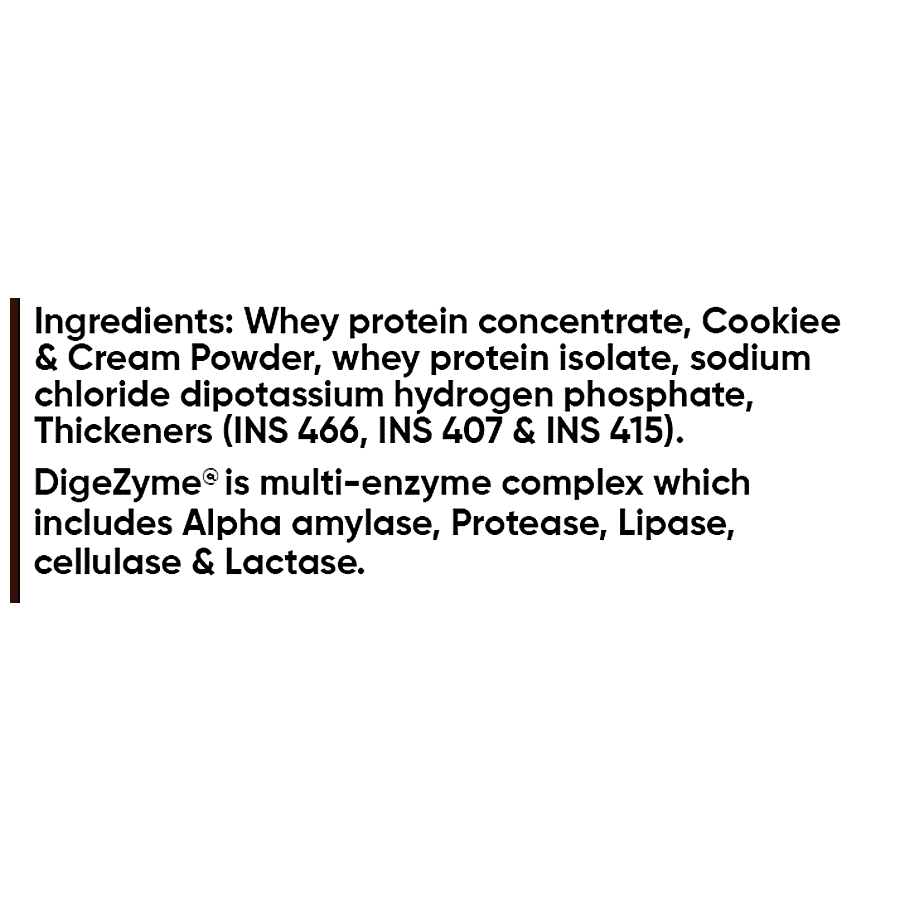 Fitspire Gold 100% Advanced Isolate Whey - Cookies & Cream Flavour