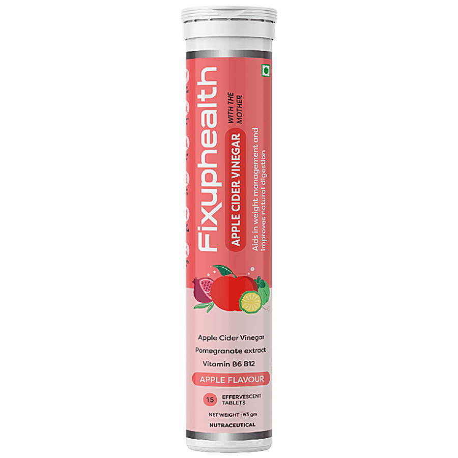 Fixuphealth Effervescent Tablets - Apple Cider Vinegar