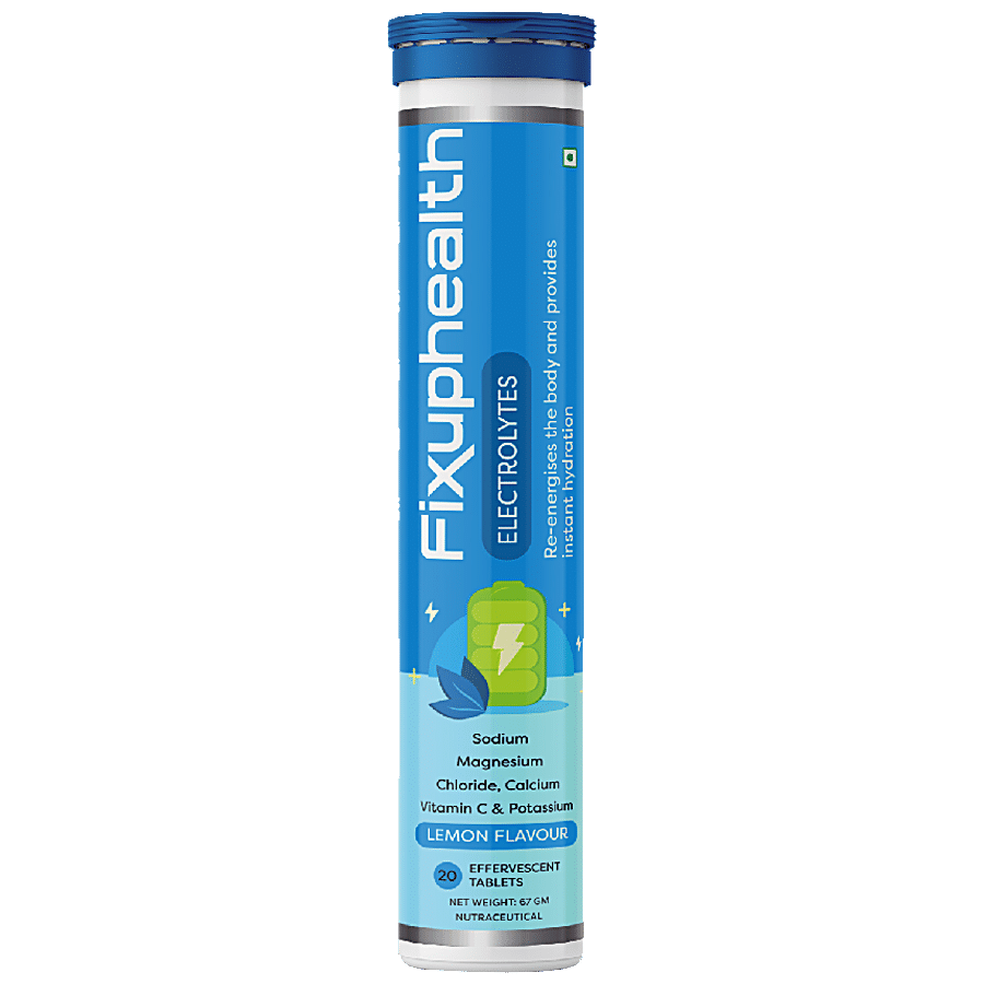 Fixuphealth Effervescent Tablets -Electrolytes