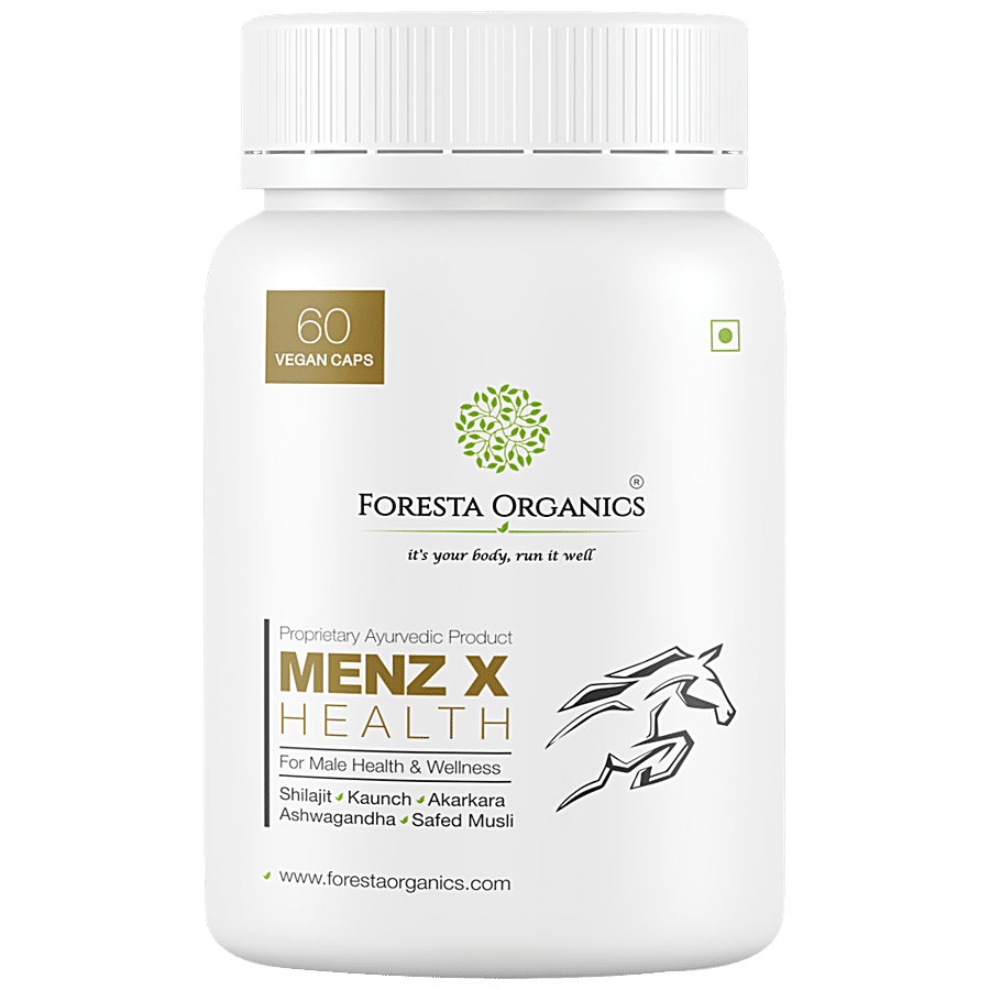 Foresta Organics Menz-X Health Capsules - Shilajit