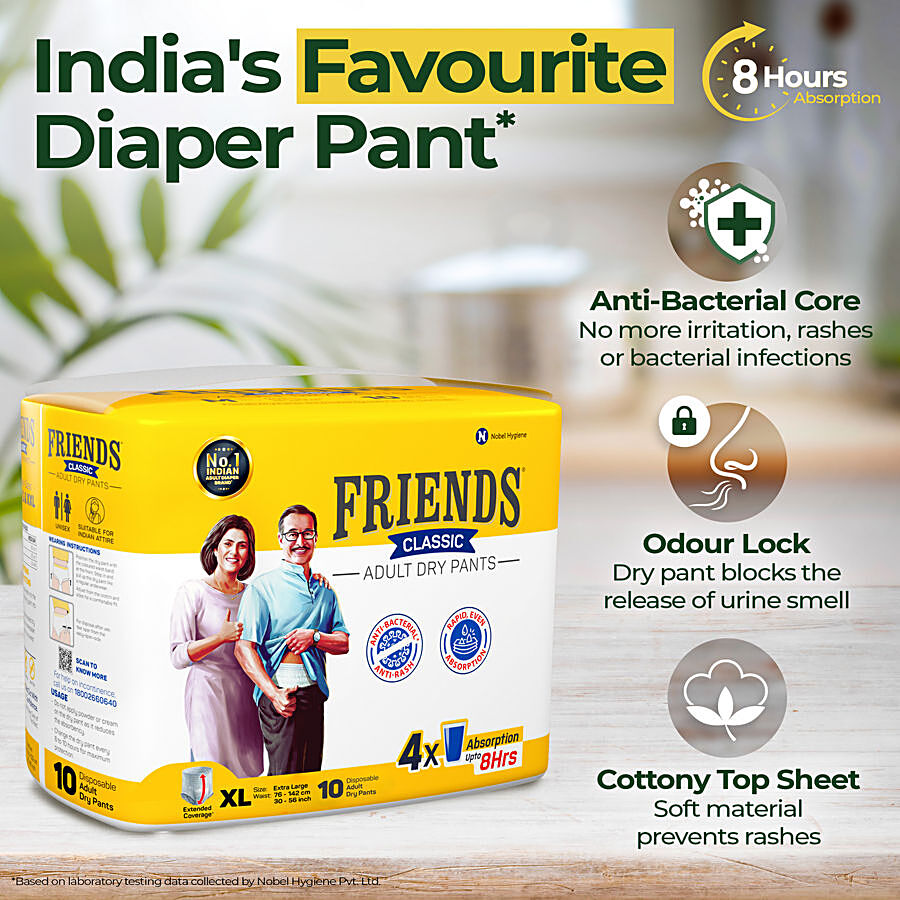 Friends Adult Diaper Pants Classic