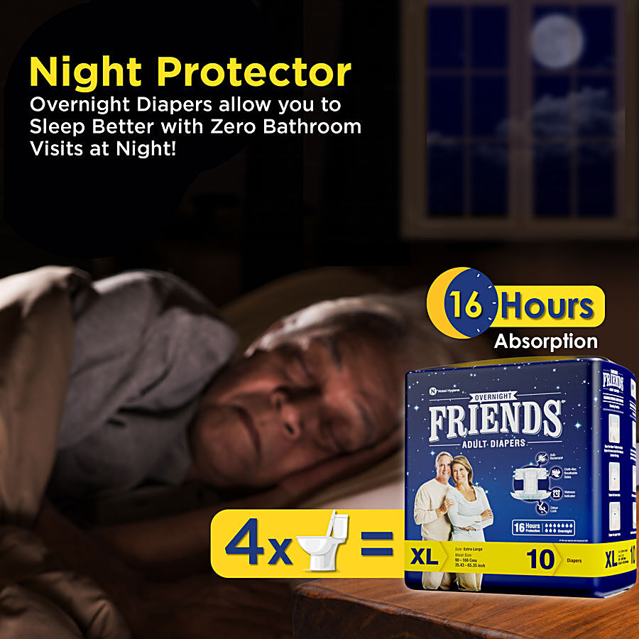 Friends Adult Diapers Overnight