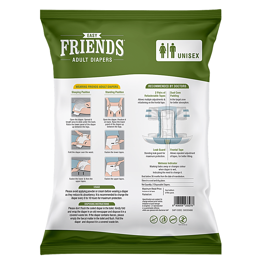 Friends Easy Adult Diaper