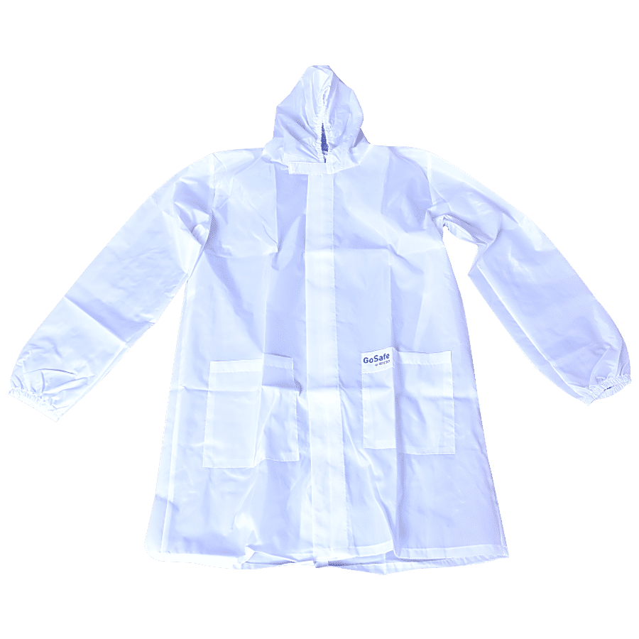 GoSafe Smart Reusable P.P.E Jacket With Hood