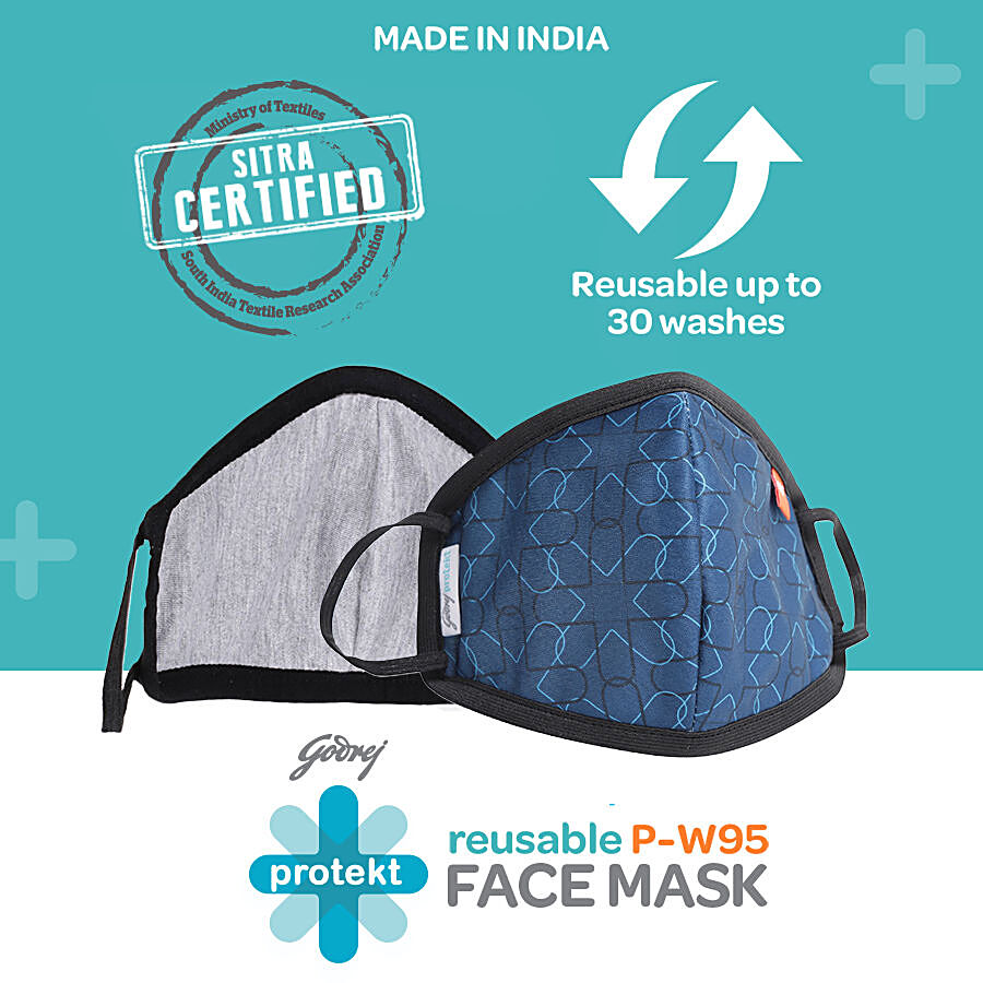 Godrej Protekt Face Mask - Protekt P-W95 Reusable