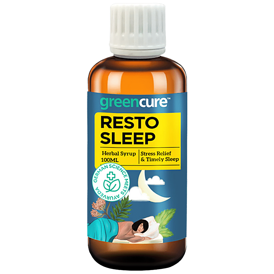 Green Cure Resto Sleep Herbal Syrup