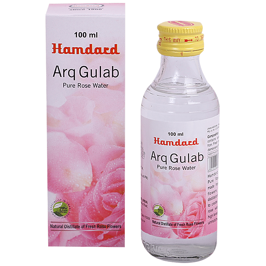 Hamdard Arq Gulab - Pure Rose Water