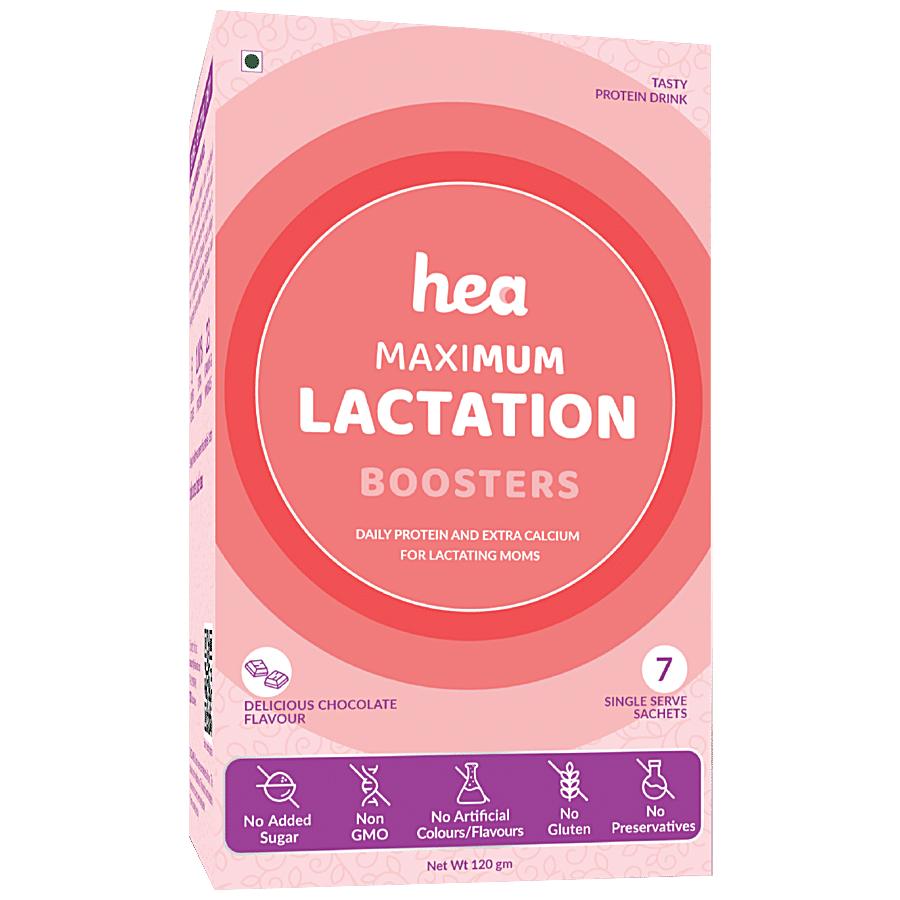 Hea Maximum Lactation Booster For Women - Delicious Chocolate Flavour