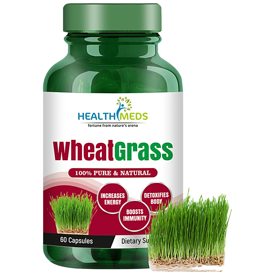 Healthmeds Wheat Grass Dietary Supplement