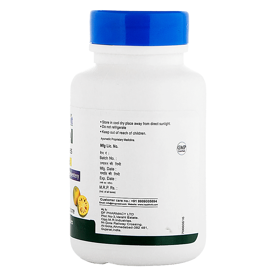 Healthvit Bael 250 mg Capsules - Diarrhea & Dysentery