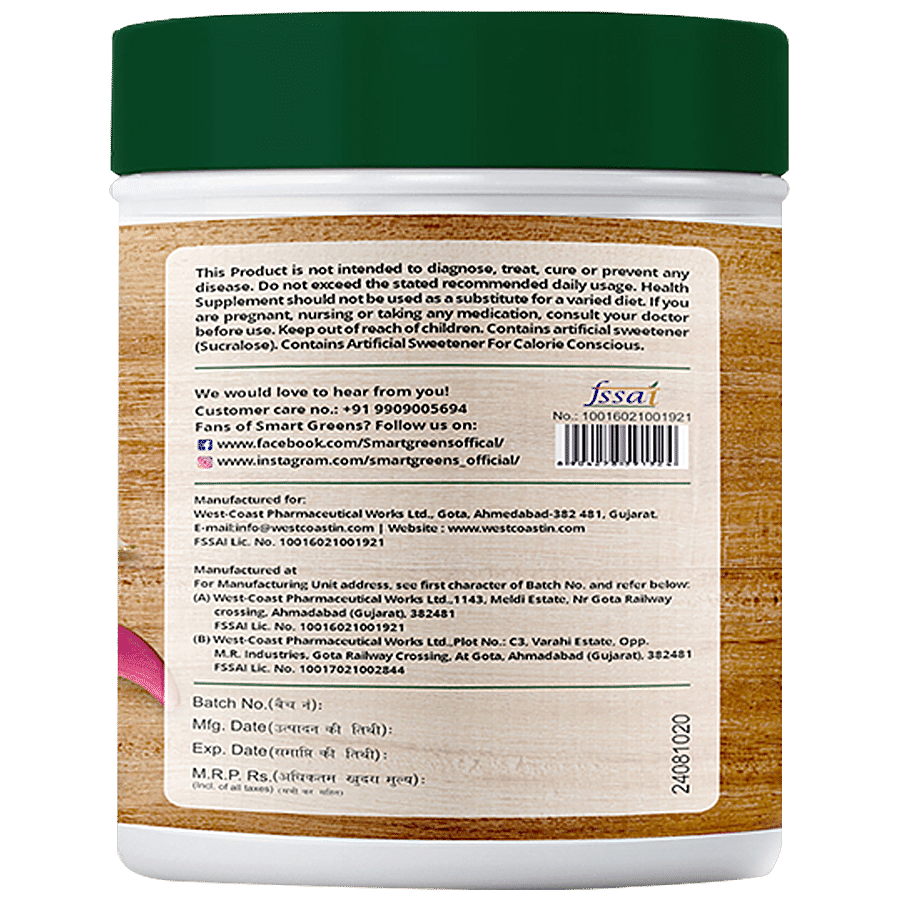 Healthvit Biotin Powder - Smart Greens Plant Based Wholefood