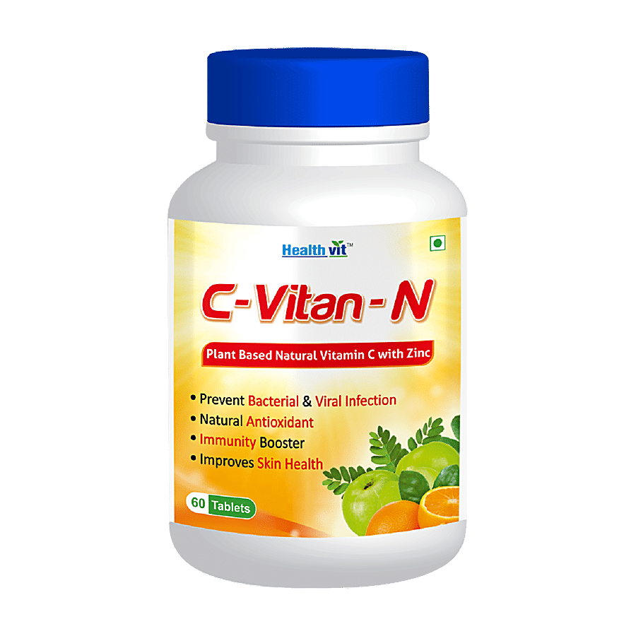 Healthvit C- Vitan-N - Vitamin C and Zinc Tablets