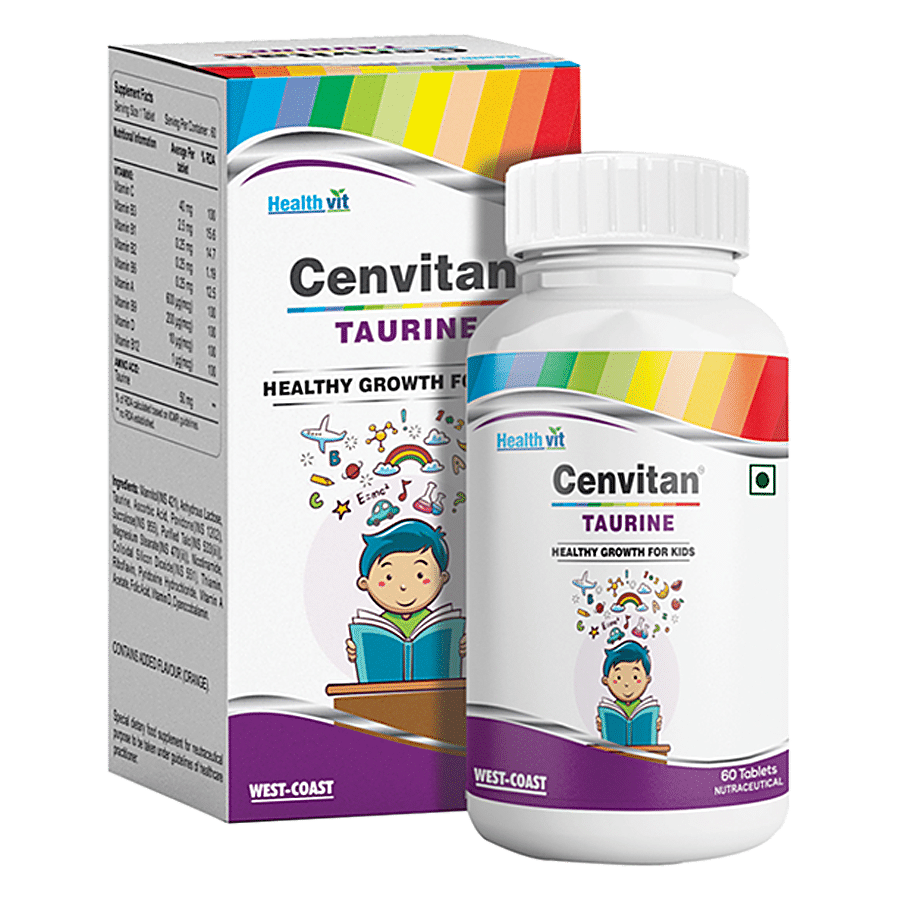 Healthvit Cenvitan - Taurine Healthy Growth For Kids Tablets