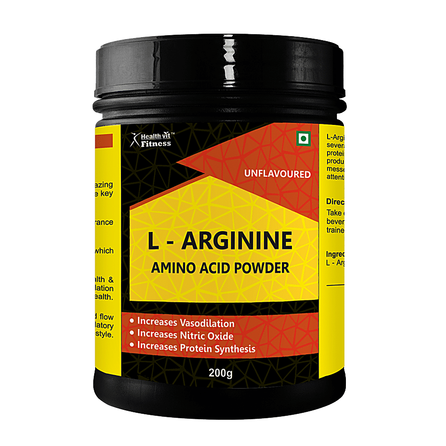 Healthvit Fitness L-Arginine Amino Acid Powder